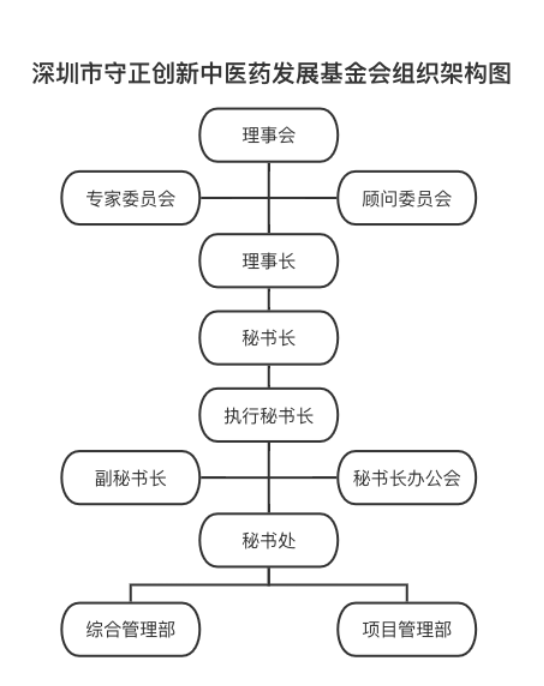 深圳市守正创新中医药发展基金会组织架构图.png